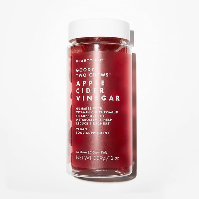 Beauty Pie Goody Two Chews Apple Cider Vinegar Gummies with Vitamin C & Chromium
