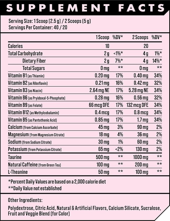Advanced Energy - Energy Boosting Formula with Electrolytes for Hydration - L-Theanine to Combat Jitters - Sugar Free & Keto Friendly - No Maltodextrin (40 Servings) (Lychee)