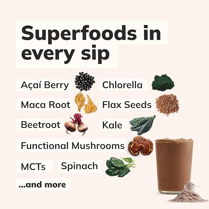 Ka’Chava All-In-One Nutrition Shake Blend, 5 Flavor Sample Pack, 5 Servings, 85+ Superfoods & Nutrients, Meal Replacement, Greens Plant-Based Superfood Powder Protein Drink, Digestive Enzymes & Probiotics, Vegan Dairy Gluten Free