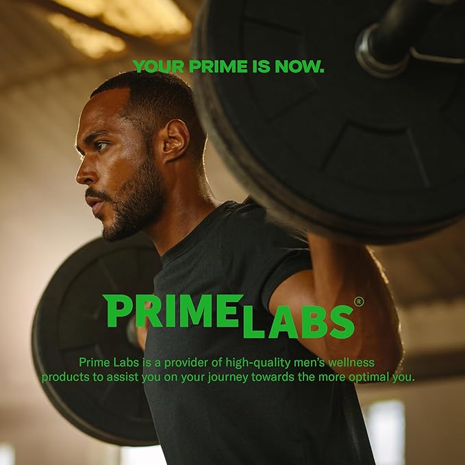 Prime Labs Tribulus Terrestris for Men 1300mg - Enhanced with 95% Saponins - Energy, Vitality, Strength - 120 Count