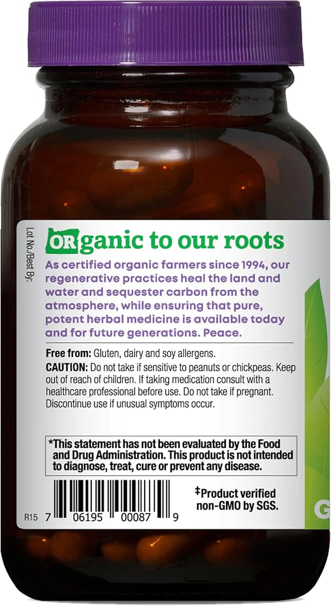 Oregon's Wild Harvest Fenugreek Organic Herbal Supplement, 90 Count