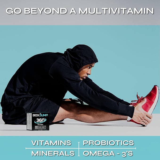 Daily Multivitamin for Men, Supplement with 30+ Essential Vitamins and Minerals, Includes Vitamin A, C, D, E, B1, B2, B6, B12 for Energy, Immune Support, and Overall Health – 30-Day Supply