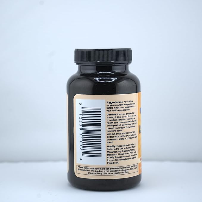 Sandhu Herbals Ashwagandha Supplement| 120 Organic 4 in 1 Capsules, 2 Months Supply| with Zinc, Black Pepper & Holy Basil Extract| Supports Immune Health| Non-GMO