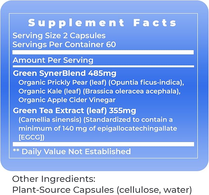 Premier Research Labs Premier Green Tea Extract - Green Tea Capsules, Green Tea Extract Pills, Green Tea Supplement with ECGC, Camellia Sinensis, Pure, Vegan Friendly - 120 Vegetarian Capsules