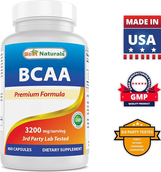 Best Naturals BCAA 3200 mg & Magnesium Glycinate 425 mg