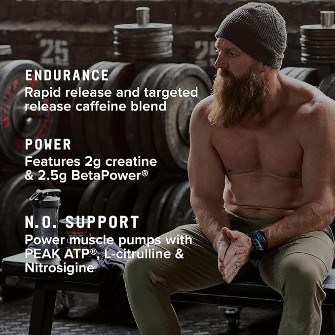 BEYOND RAW LIT Advanced Pre-Workout Formula, Gummy Worm, for Energy, Focus, Endurance, Pumps, with 300mg Rapid and Targeted Release Caffeine, Creatine, Betaine, Beta Alanine, Taurine, 20 Servings