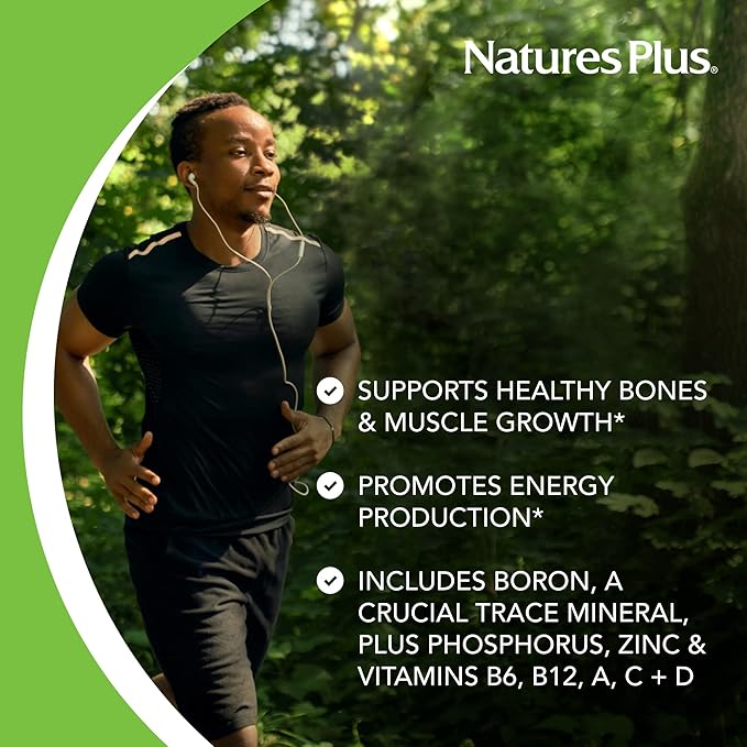 Natures Plus Bone Power with Boron - 1000 mg Calcium, 90 Softgels - Bone & Joint Support Supplement, Liquid Calcium for Maximum Absorption - Milk Free, Gluten-Free - 23 Servings