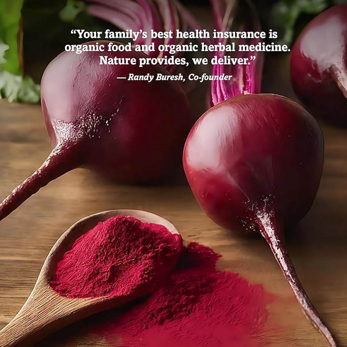 Oregon's Wild Harvest Organic Beet Root Capsules – 90 Vegan Capsules – USDA Certified Organic Beet Root Powder – Non-GMO, Gluten-Free, Dairy-Free, Soy-Free – Grown in North America – Made in The USA