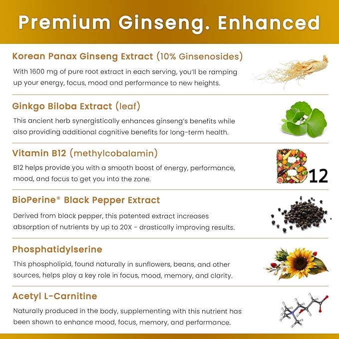NutraChamps Ginseng Gold Series and L-Arginine Bundle