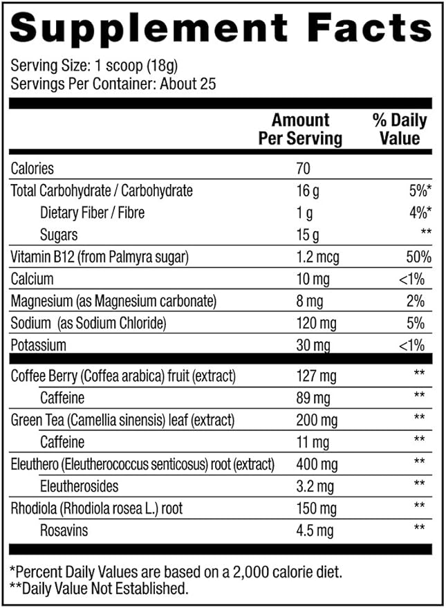 Vega Sport Pre-Workout Energizer, Berry - Pre Workout Powder for Women & Men, Supports Energy and Focus, Electrolytes, Vegan, Keto, Gluten Free, Non GMO, 1.1 lbs