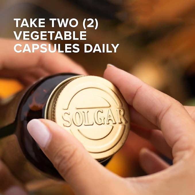 Solgar Red Yeast Rice 600 mg - 60 Vegetable Capsules - Non-GMO, Vegan, Gluten Free, Dairy Free, Kosher - 30 Servings