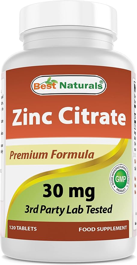 Best Naturals BCAA 3200mg & Zinc Citrate 30 mg