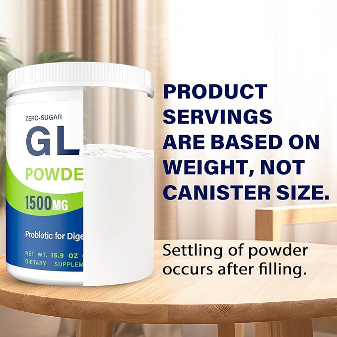 GLP-1 Supplement, GLP1 Supplements Women Naturally Gut GLP 1 Powder 1500MG Boosting Prebiotic Mix with Akkermansia Muciniphila Probiotic & High Fiber for Digestion, Energy, Overall Health, No Fillers