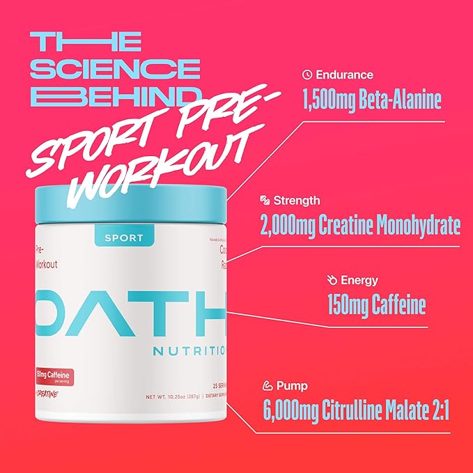 Sport Pre-Workout - Stim - 25 Servings - Coco Razz