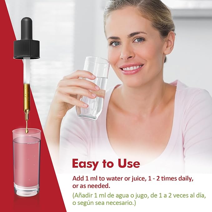 Blood Circulation Drops, Nitric Oxide Supplement for Blood Flow, Pressure & Heart Health W/Horse Chestnut Extract Liquid. Castaño de Indias y Diosmina para la Circulacion y Varices. 4 oz