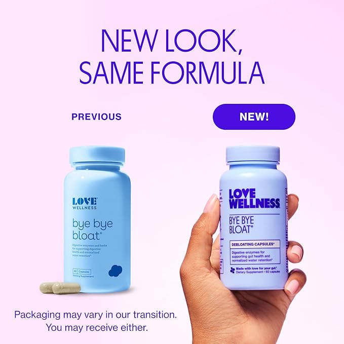 Love Wellness Digestive Health Kit | Bloating Relief, Fiber Supplement for Women & Digestive Health probiotic | Safe & Effective