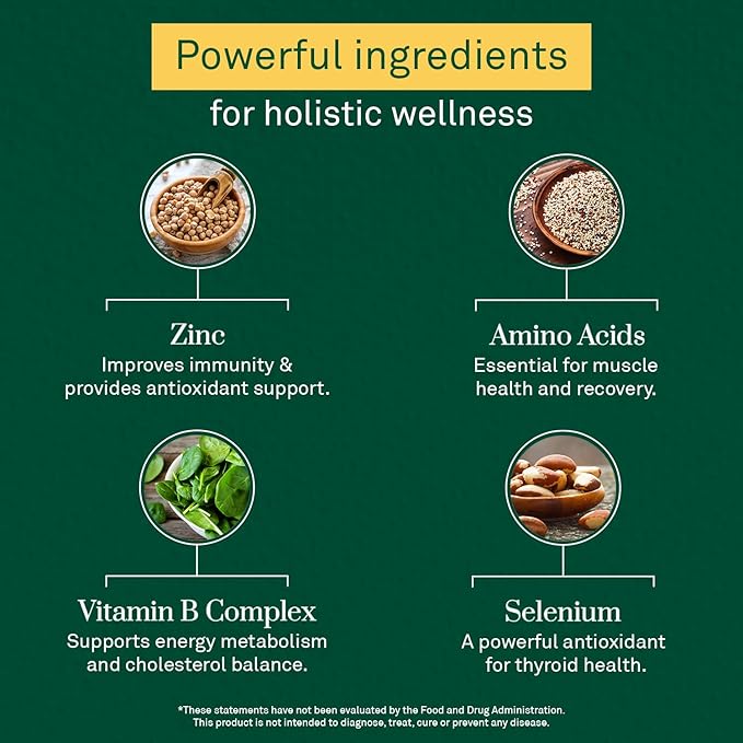 Multivitamin for Men with Zinc, Vitamin D, B12, K2 & Calcium | Supports Immunity, Heart Health, Muscle Building & Overall Wellness | Daily Supplement for Men | Allergen-Free | 60 Tablets