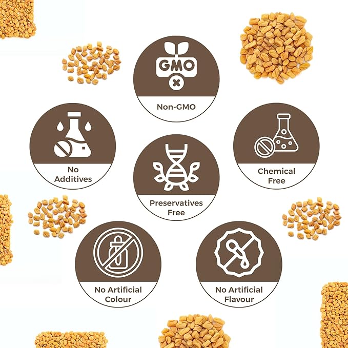 Fenugreek Seed Powder – 7.5 Ounce | Pure & Natural | Non-GMO | Perfect for Cooking, Herbal Remedies & Beauty Care, No Added Preservatives, Indian Origin Fenugreek