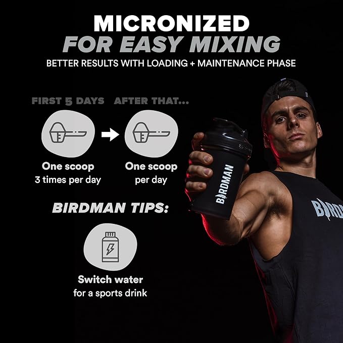 Micronized Creatine Monohydrate Powder, Muscle Recovery, Caffeine Free, Creatine Pre Workout, Vegan, Post Workout, Gluten Free, Sugar Free | 80 Servings (5 Grams Each) | 0.8lb