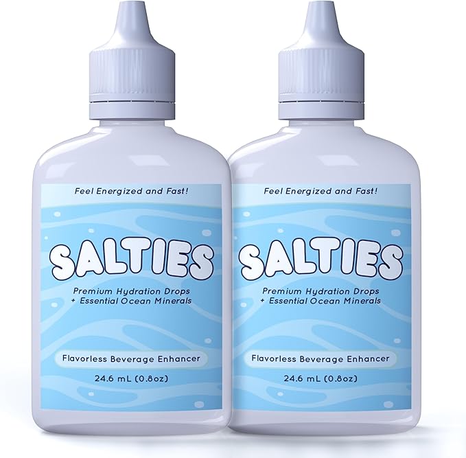 Electrolyte Drops l Unflavored Electrolyte Drip Drops | Trace Mineral Drops with Magnesium, Potassium, and Sodium | Sugar-Free | Made in Utah, US