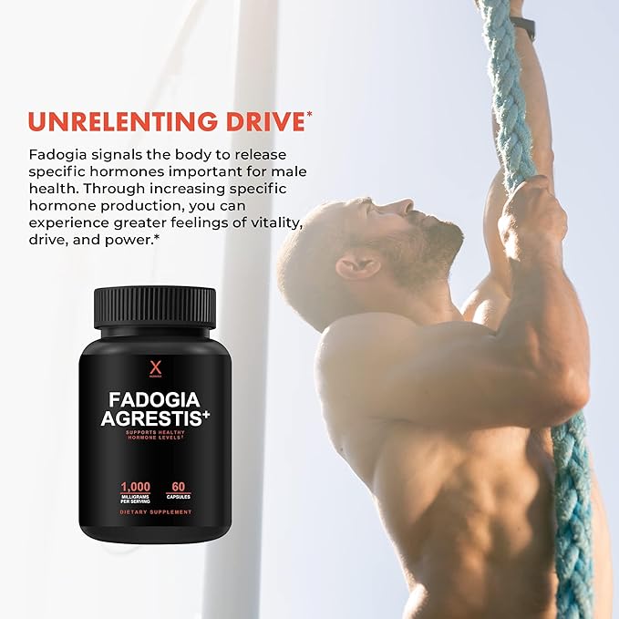 HUMANX Fadogia Agrestis, Tongkat Ali & Beta Ecdysterone 1000mg - USA Third Party Tested Supplement - Powerful Extracts to Support Athletic Performance & Muscle Mass - Veggie Capsules Supplements