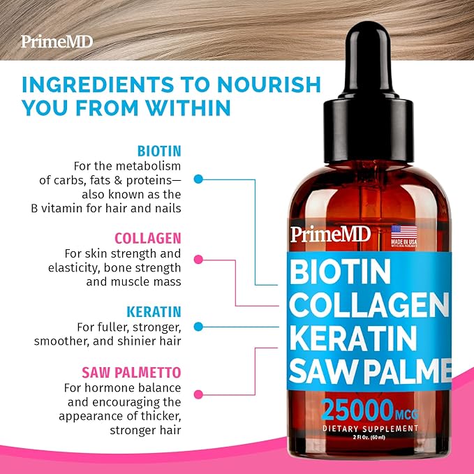 5-in-1 Ceylon Cinnamon (120ct), 4-in-1 Biotin Collagen Keratin Saw Palmetto (2 fl oz - 1 Pack) & 6-in-1 Maca Root Ashwagandha (120ct) Bundle - Energy, Mood, Hair, Skin & Immune Support Supplement