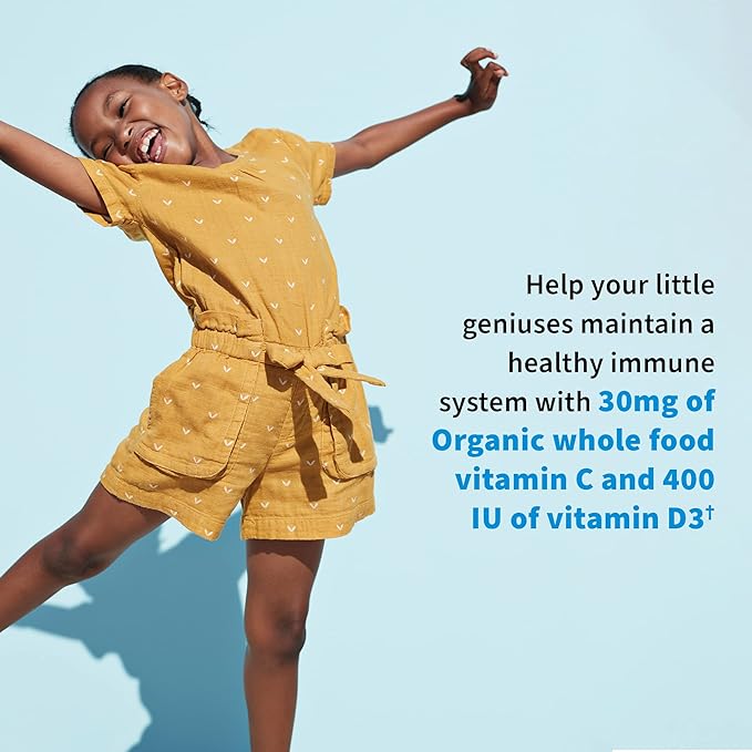 Garden of Life-Dr. Formulated Probiotics Organic Kids-Strawberry Banana-Acidophilus and Probiotic Promotes Immune System,Digestive Health-Gluten,Dairy,Soy-Free,No Sugar Added-Chewables (30 Count)