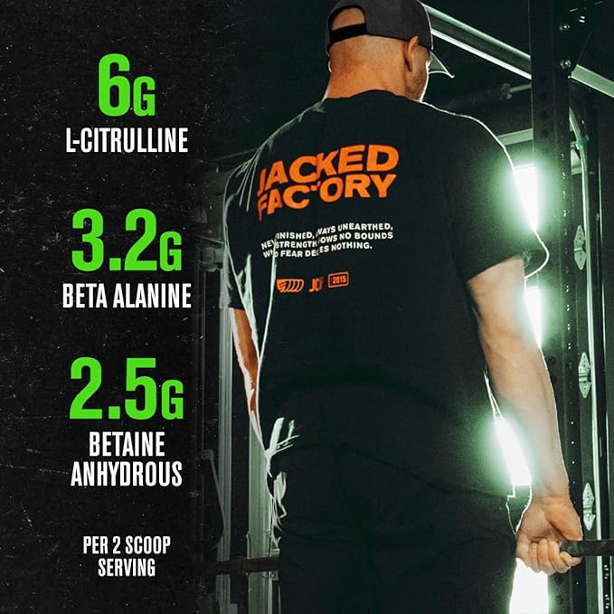 Jacked Factory Nitrosurge Pre-Workout in Pineapple & N.O. XT Nitric Oxide Booster for Men & Women