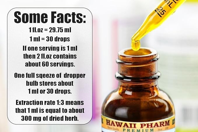 Hawaii Pharm Broccoli Alcohol-Free Liquid Extract, Organic Broccoli (Brassica Oleracea) Seed Glycerite Natural Herbal Supplement 4 oz