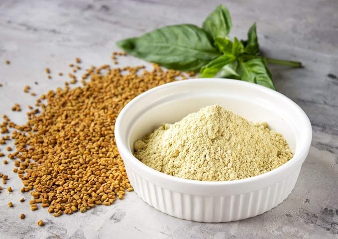 Food to Live - Organic Fenugreek Powder, 8 Ounces - Non-GMO, Raw, Ground Methi Seeds, Pure, Kosher, Vegan Superfood, Bulk, Great for Cooking, Drinks and Smoothies