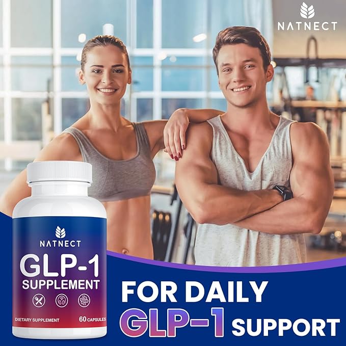 GLP-1 Supplement Support, GLP Activate Natural Formula, GLP-1 Supplement for Metabolic, Energy, GLP-1 Support, Take Before Meal (60 Capsules)