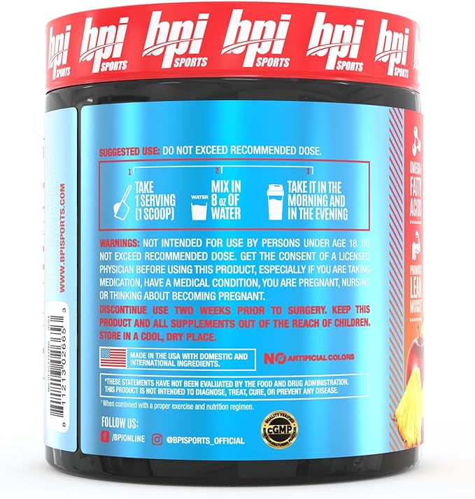 BPI Health CLA + Carnitine - CLA Plus Carnitine - Helps Boost Performance - Non-Stimulant Formula - May Help