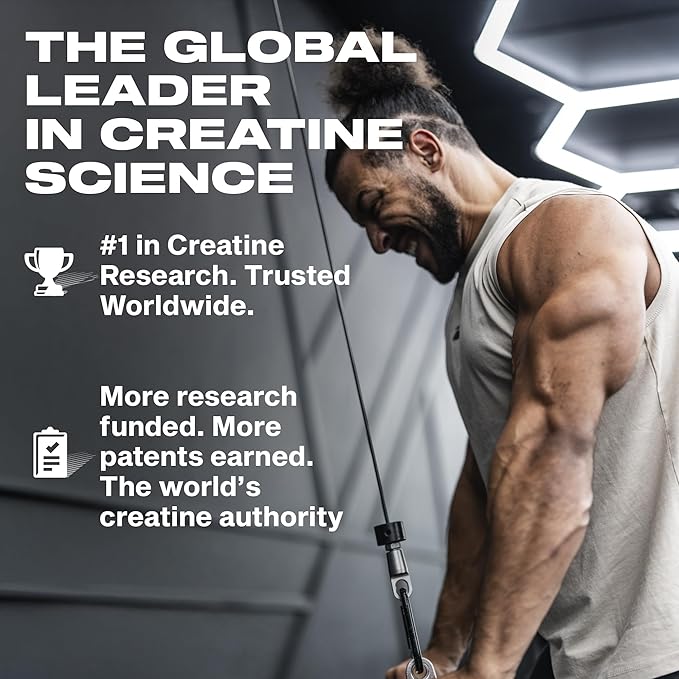 Creatine Monohydrate Powder MuscleTech Platinum Pure Micronized Muscle Recovery + Builder for Men & Women Workout Supplements Unflavored (80 Servings)
