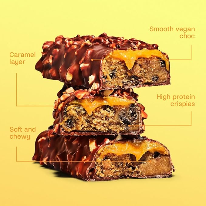 Misfits Vegan Protein Bars, Peanut Butter Fudge - Updated Recipe | Plant Based, Low Sugar & Carb, High Fiber Snacks | Pack of 15
