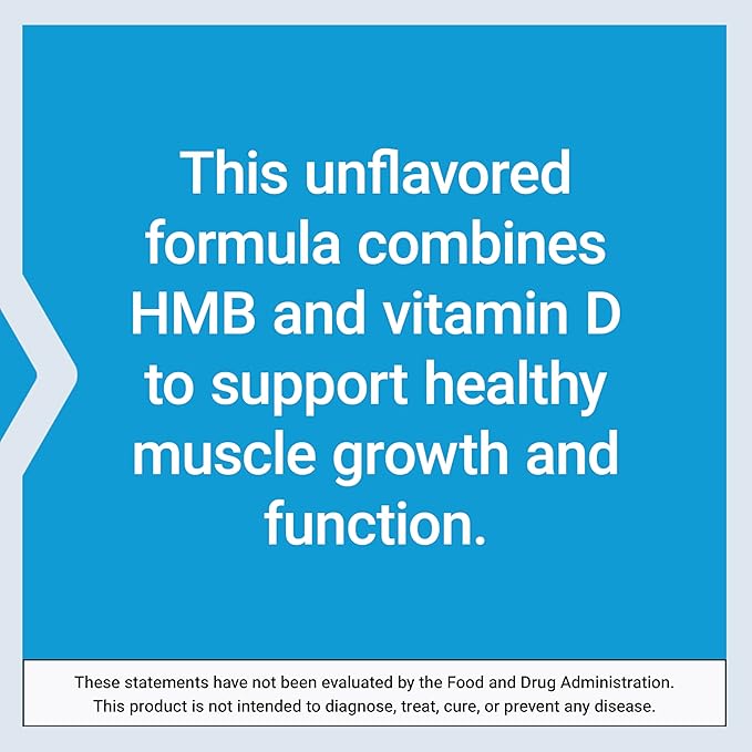 Life Extension Wellness Code® Muscle Strength & Restore Formula, Vitamin D3, ß-Hydroxy-ß-Methylbutyrate Monohydrate (HMB), Muscle Health, Gluten Free, Non-GMO, 94.2 g