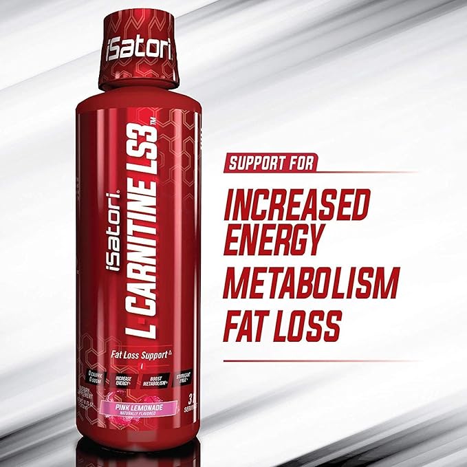 iSatori L-Carnitine LS3 Mixed Berry 1500mg (32 Servings) & iSatori Ultra CLA (90 Softgels)