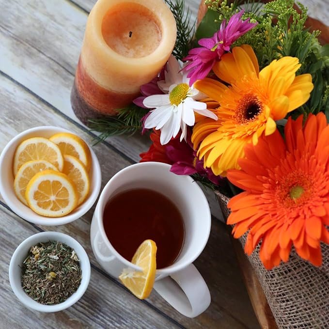 Mrs. Patel's Lactation Tea, Herbal Blend, Mild & Soothing, For Breastfeeding and Pumping Moms, Drink Iced or Hot, Loose Leaf, Caffeine Free, Gluten Free, Dairy Free, Fenugreek Free (1 Pouch)