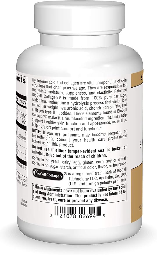 Source Naturals Skin Eternal Hyaluronic Acid, 50 mg - 240 Tablets