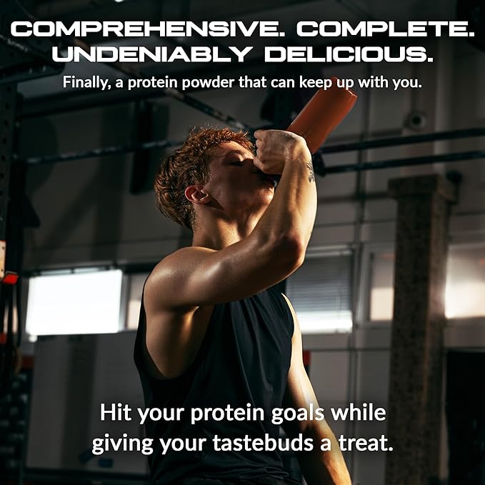 Granite Nutrition Protein Powder - Premium 5-Source Blend (Whey, Casein, Egg, Grass-Fed Beef) for Lean Muscle and Recovery - Peanut Butter Flavor, 30 Servings