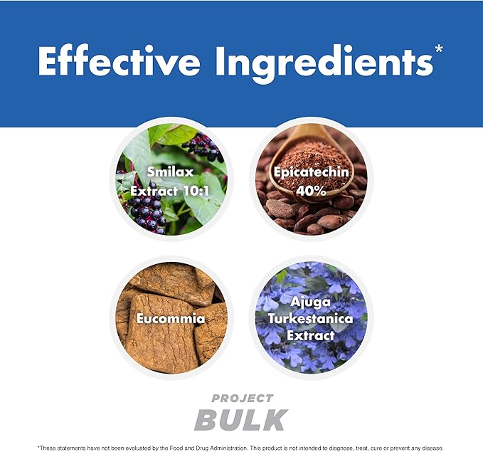 Anabolic Warfare Project Bulk, Mass Building Formula, Protein Synthesis, Strength, Muscle Definition, Made with Botanicals*