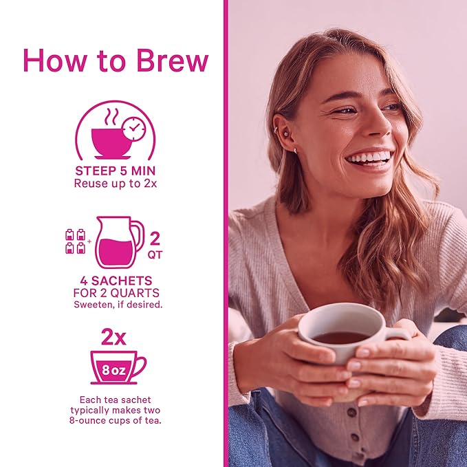 Pink Stork Organic Lactation Support Tea for Breast Milk Supply - Fenugreek, Milk Thistle, + Fennel - Breastfeeding Essentials, Caffeine-Free - Hot or Iced - 15 Sachets, Smooth Vanilla