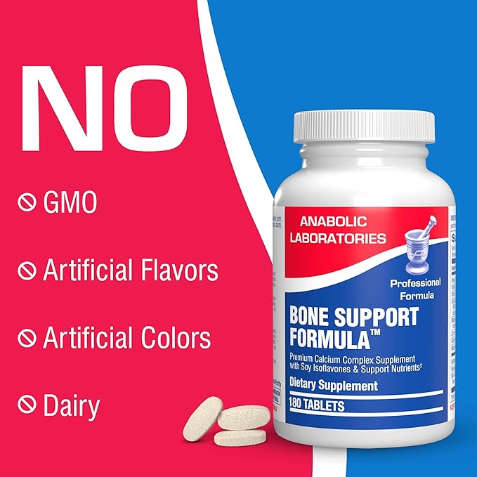 Clinical Calcium Complex Bone Supplement - Restorative Calcium Magnesium Zinc D3 Supplement for Bone Health Strength & Density Support with Antioxidant Bioflavonoids - High Absorption - 30 Servings