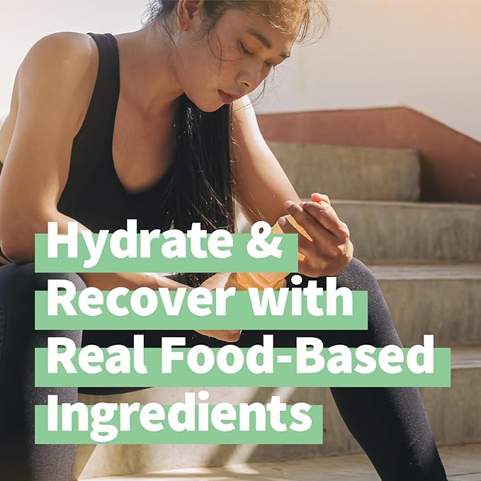 Sprout Living, Colorfuel Hydration Powder Drink Mix, Organic Superfoods + Adaptogens | Hydration Support & Recovery, Electrolytes, Himalayan Pink Salt, Coconut Water, Lemon Citrus Flavor (25 servings)