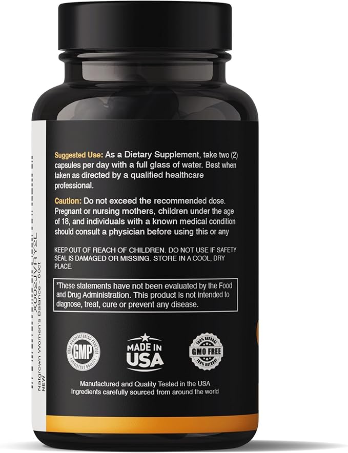 Natgrown Horny Goat Weed and Maca Root Extract Supplement for Men & Women (Epimedium Extract, Hornygoatweed) Vegan Capsules - 60 Ct