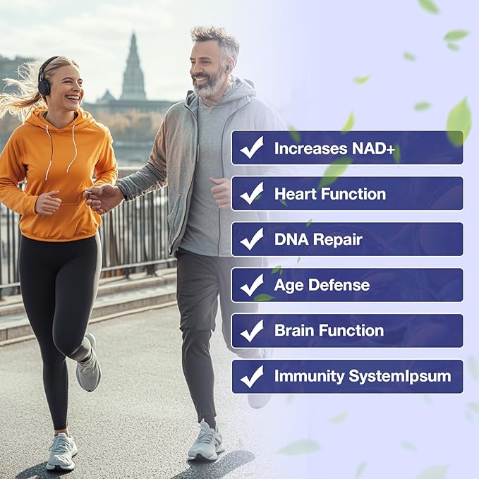 NAD+ Supplement - Nicotinamide Riboside, Resveratrol, Liposomal NAD Plus 900mg for Men and Women, NR Supplement for Energy Anti-Aging Focus, 160 Capsules