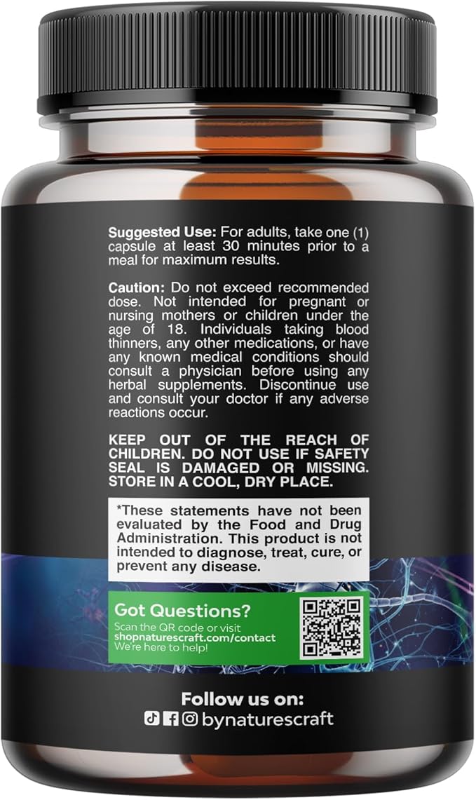 Nootropic Memory Supplement for Brain Support - Memory Pills for Brain Boost and Natural Energy Booster - Vitamin B 12 Bacopa Monnieri Rhodiola Rosea DMAE Ginkgo Biloba Phosphatidylserine Supplement