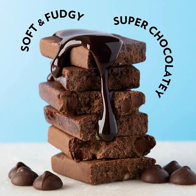 B.T.R Nation Keto Superfood Protein Bars, Plant Based Vegan - Brownie RECHARGE | 12 Bars | Low Carb and Gluten Free, Free of Sugar Alcohols and Boosted with Powerful Superfoods