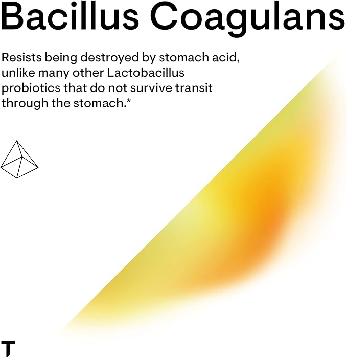 THORNE Bacillus Coagulans Probiotic - Shelf Stable Probiotic Supplement to Promote GI Health* - 60 Capsules