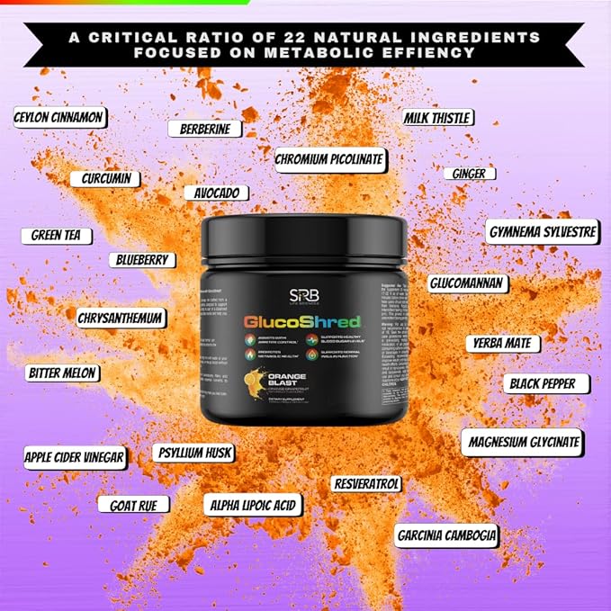 Blood Sugar Support & Metabolism Supplement | with Berberine, ALA, Cinnamon, Chromium & More | Supports Insulin Sensitivity, Energy & Weight Management | 30 Day Supply