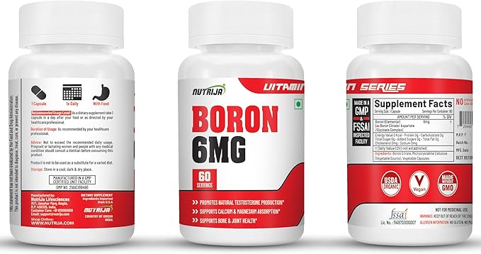 Boron 6MG as Boron - 60 Capsules